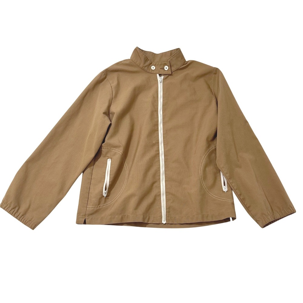 Vintage Koret California Koratron Brown Harrington Jacket Mod 70s Lightweight M‎